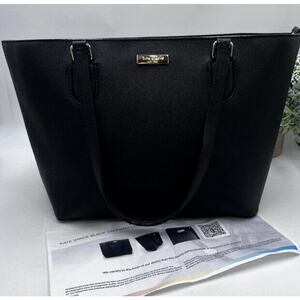 Kate Spade Authenticated Dally Laurel Way Shoulder Bag Leather‎ Black WKRU4094